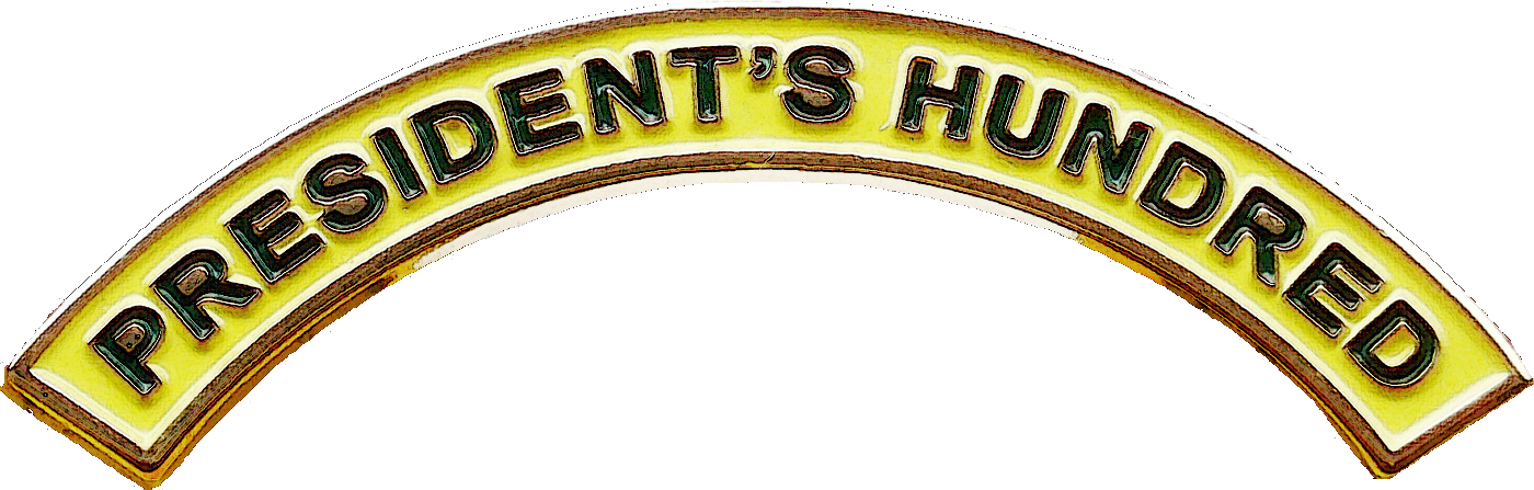 President's Hundred Tab insignia