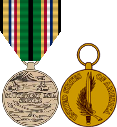 Southwest Asia Service Medal medal