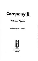 Company K by William March