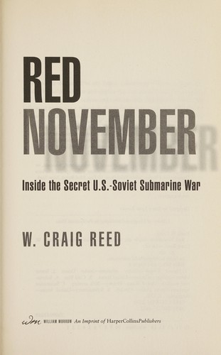Red November by W. Craig Reed