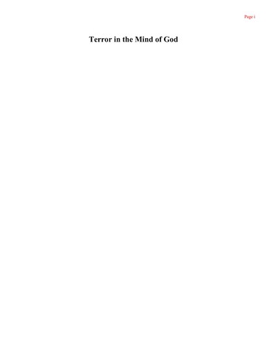 Terror in the Mind of God by Mark Juergensmeyer