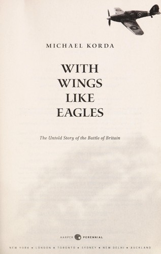 With Wings Like Eagles by Michael Korda